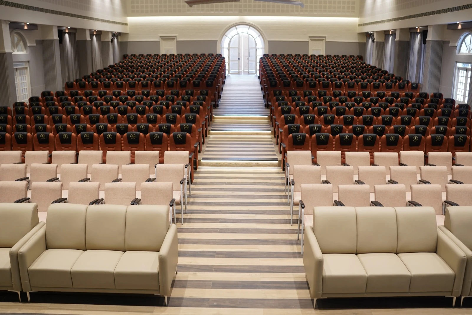 Spacious Halls and Grand Stage